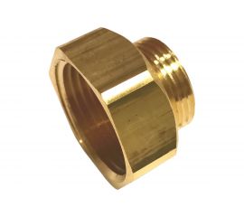 Переходник Профитт латунный, ВР 1"" х НР 3/4"" под ключ 9278496 