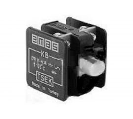 Блок-контакт Emas с держателем 1НО+1НЗ для постов, KB14K 