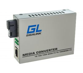 Конвертер Gigalink UTP, 100/1000Мбит/c GL-MC-UTPF-SC1G-18SM-1310-N 
