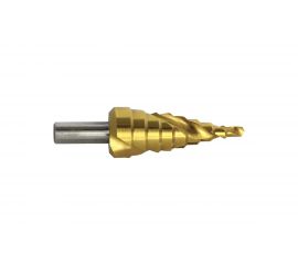 Сверло ступенчатое по металлу (8 ступеней; 6-20 мм) Атака 8090020 