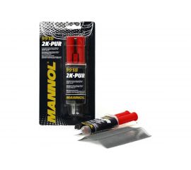 Полиуретановый состав для ремонта пластиковых изделий MANNOL 2К-PUR 24 мл 2407 