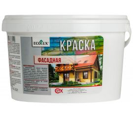 Фасадная краска ECOLUX 7 кг 4607133682088 