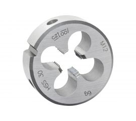 Плашка HSS М 12 шаг 1,75 мм. D38 мм Bucovice Tools 240120 