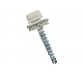 Кровельный саморез Госкреп 4,8х35 RAL 9003 белый, 60 шт. 2-0017460 