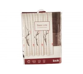 Штора для ванной комнаты IDDIS 200*200 см, полиэстер, cherry tree SCID100P 