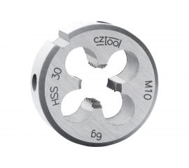 Плашка HSS М 10 шаг 1,5 мм D30 мм Bucovice Tools 240100 