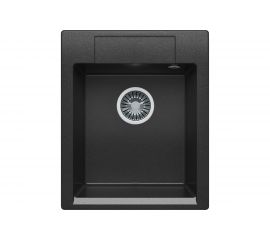 Кухонная мойка Polygran ARGO-420 (№16 Черный) 627321 