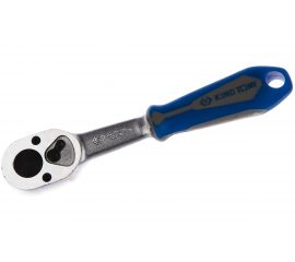 Флажковая трещотка с фиксатором 1/4"", 140мм, 24 зубца KING TONY 2779-55G 