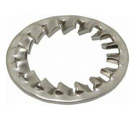 Стопорная шайба с внутренними зубьями Госкреп DIN 6798 J, М4 17 шт. 6-0040320 