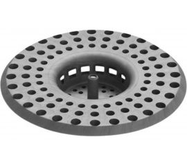 Ситечко для раковины, мойки СУПРИМПЛАСТ серое 1SDRM66_12H 