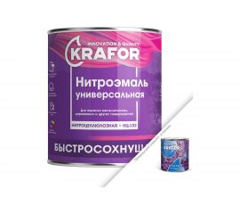 Эмаль KRAFOR НЦ-132 синяя, 0.7 кг 26494 