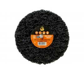 Круг для снятия ржавчины на шпинделе чёрный (6х100 мм) Русский Мастер РМ-52206 