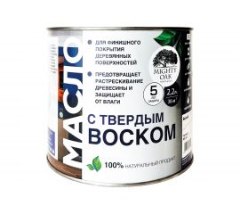 Масло с твердым воском MIGHTY OAK (белое; 2,2 л) МО 151 