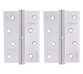 Петля НОРА-М ЕСО 750-4""-FHP-ECO хром.покр. правая 100х70х2,5 15439 