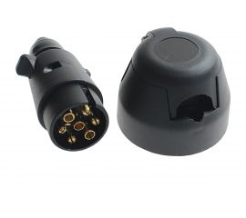 Разъем прицепа электрический вилка розетка WONDERFUL пластик TM 908406 