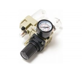 Блок подготовки воздуха мини 1/4" для пневмосистемы ROCKFORCE RF-AC2010-02 