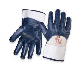 Защитные перчатки с нитриловым покрытием JetaSafety JN067/L 