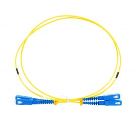 Патч-корд Hyperline FC-D2-9-SC/UR-SC/UR-H-1M-LSZH-YL волоконно-оптический (шнур) SM 9/125 238508 