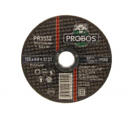 Круг зачистной абразивный 125x6.0x22.23 мм PROBOS PR3532 