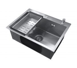 Кухонная мойка ULGRAN из нержавеющей стали US600*450 Steel 