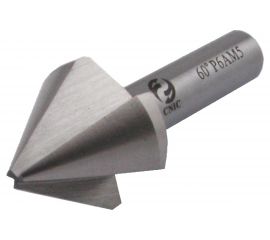 Зенковка (6.3x6.3x45 мм; конус 60 градусов; d хв=5 мм; Р6АМ5; ц/х; Z=3) CNIC 44445 