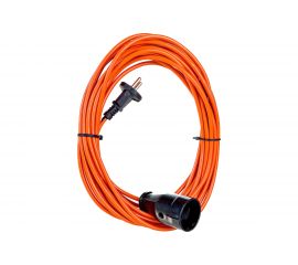 Силовой удлинитель Glanzen шнур штепсельное гнездо ПВС 2x0,75 10 м арт. ES-10-001 00-00006696 