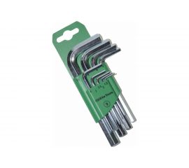 Набор шестигранных ключей IZELTAS Г-образные, 1.5-10 мм, 9 предметов 4908003109 