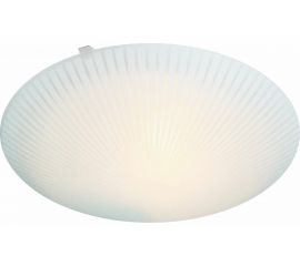 Настенно-потолочный декоративный светильник Apeyron, 1хЕ27, 60Вт, 220В, основание белое, плафон стекло, лампы нет 16-180 