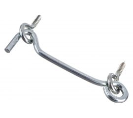 Дверной ввертный прутковый оцинкованый крючок РемоКолор 100 мм 70-0-234 