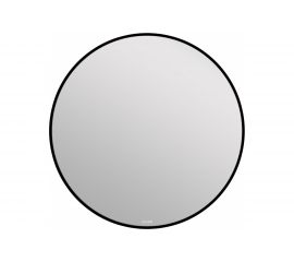 Зеркало Cersanit ECLIPSE smart 80x80 с подсветкой, круглое, черная рамка 64147 