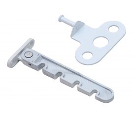 Ограничитель окна СКОБЯНОЙ д/ПВХ, белый 002596 