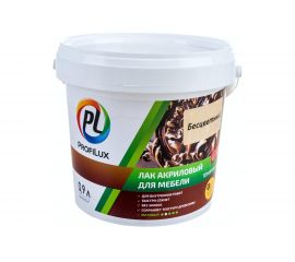 Лак акриловый для мебели Profilux бесцветный 0,9 л МП00-005501 