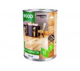 Лак для пола и паркета FARBITEX (высокопрочный; белый; 0.8 л) 4300009373 