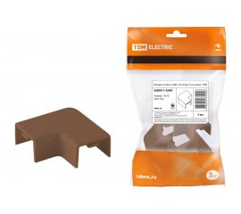 Поворот на 90 градусов TDM КМП 15x10 бук 4 шт./комп. SQ0411-0340 