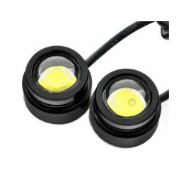 Лампа для комбинирования фонаря дневного ходового огня SKYWAY, 12V, 1 сверхмощный диод, белая, 1W, 2 шт. S08502001 