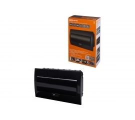 Встраиваемый бокс TDM ЩРВ-П-18 модулей, пластик, IP41, Антрацит SQ0902-1005 