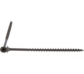 Саморезы ВИРТУОЗ 4,2х 76 мм, крупная резьба, потайная головка, оксидированный 100 шт 280-04239 