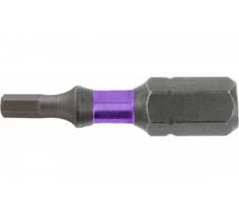 Биты ударные HEX 5, 25 мм, сталь S2, 5 шт HOEGERT TECHNIK HT1S147 