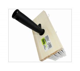 Кисть-макловица ON 180х80 мм, искусственная щетина, деревянный корпус, пластиковая ручка 02-21-180 