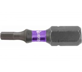 Биты ударные HEX 4, 25 мм, сталь S2, 5 шт HOEGERT TECHNIK HT1S146 