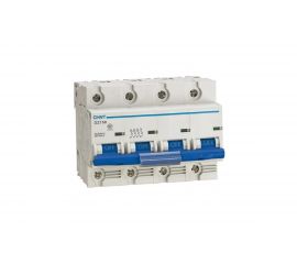 Автоматический выключатель CHINT DZ158-125H, 4P, 100A, 10kA, характеристика 8-12In 158096 
