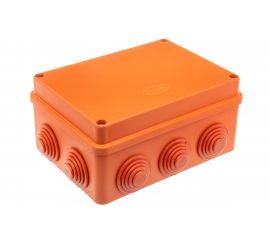 Распределительная коробка GUSI ELECTRIC 150х110х70 10 муфт д32, крышка на винтах, IP55, ОП, С3В1510 Нг Евро 