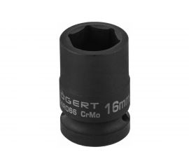 Головка торцевая ударная шестигранная 16 мм, 1/2"", DIN 3121, CrMo HOEGERT TECHNIK HT4R066 