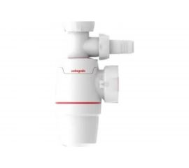 Сифон WIRQUIN NEO 1 1/4х40 мм., без выпуска, с отводом под стиральную машину 30987070 