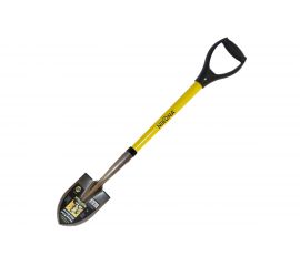 Мини лопата NIKONA с закругленным лезвием, c 27"" D фибровой ручкой 68-004 