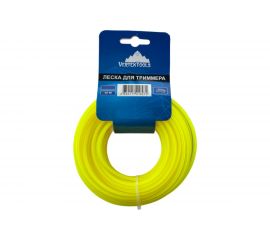 Леска (2 мм; 15 м; звезда) для триммера vertextools YK-666-2-15 