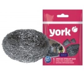 Спиральная губка YORK МАКСИ из нержавеющей стали 002010 