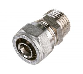 Обжимная муфта - Н 16х1/2 никелированная Uni-Fitt 662N6200 