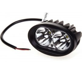 Светодиодная фара SKYWAY OFF ROAD овальная 12V/24V 20W 6000К, дальний свет S07201050 