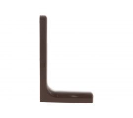 Кронштейн VORMANN Design 118х190х35 мм, оцинкованный, цвет: коричневый, 50 кг 01137 200 B 